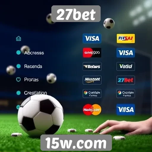 Métodos de pagamento oferecidos pela 27bet